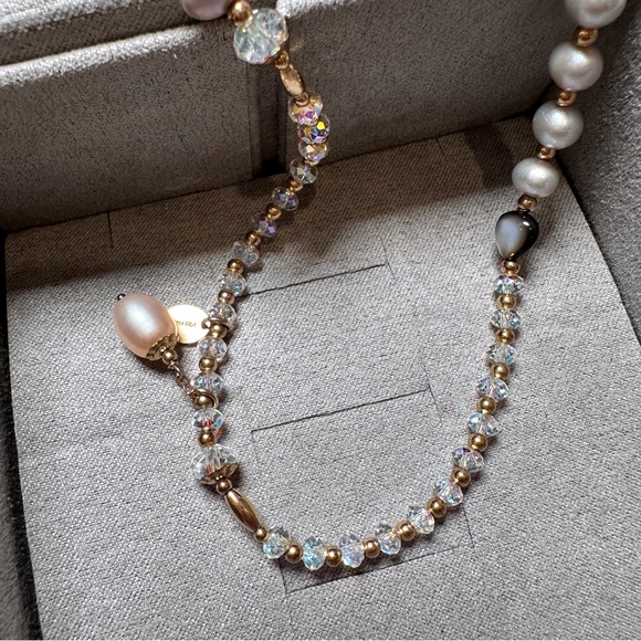 Women's double-loop bracelet - Picture 7 of 12